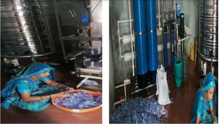 पानी पाउच निर्माण से रिसामा की महिलाओं ने लिखी आत्मनिर्भरता की कहानी
