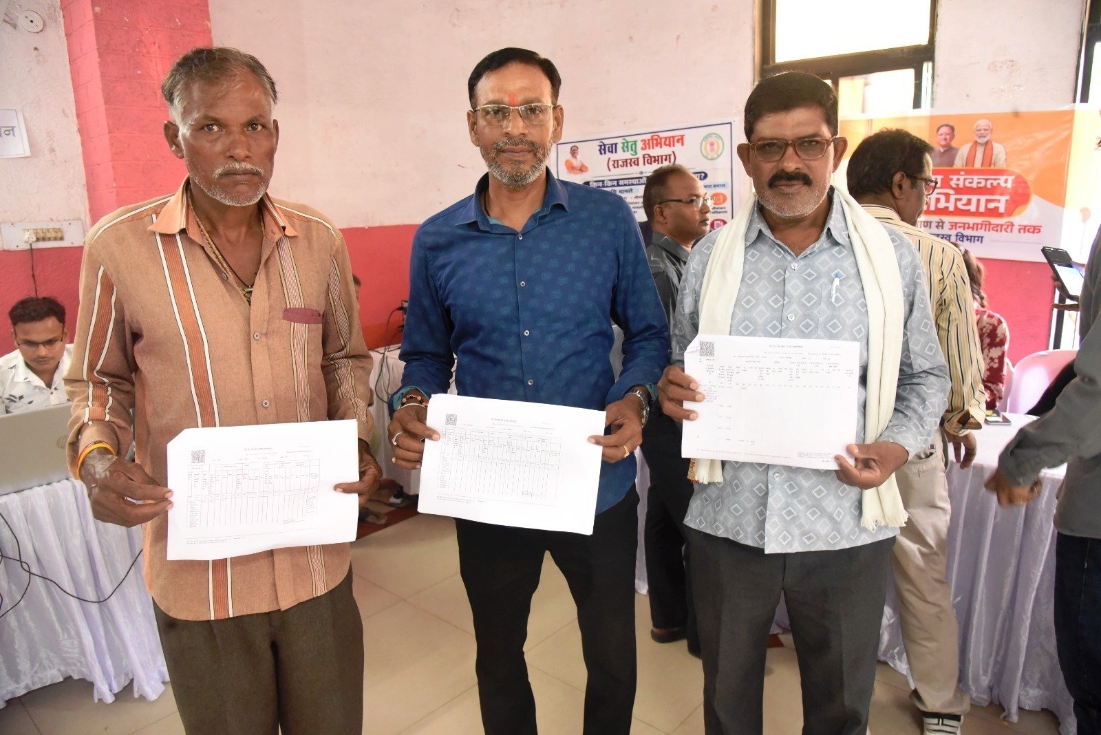 सेवा सेतु शिविर बना नागरिकों के लिए मददगार, मौके पर ही मिले बी-1 और पी-2 के दस्तावेज